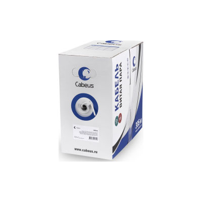 UTP-1P-Cat.5e-SOLID-LSZH-GY-500